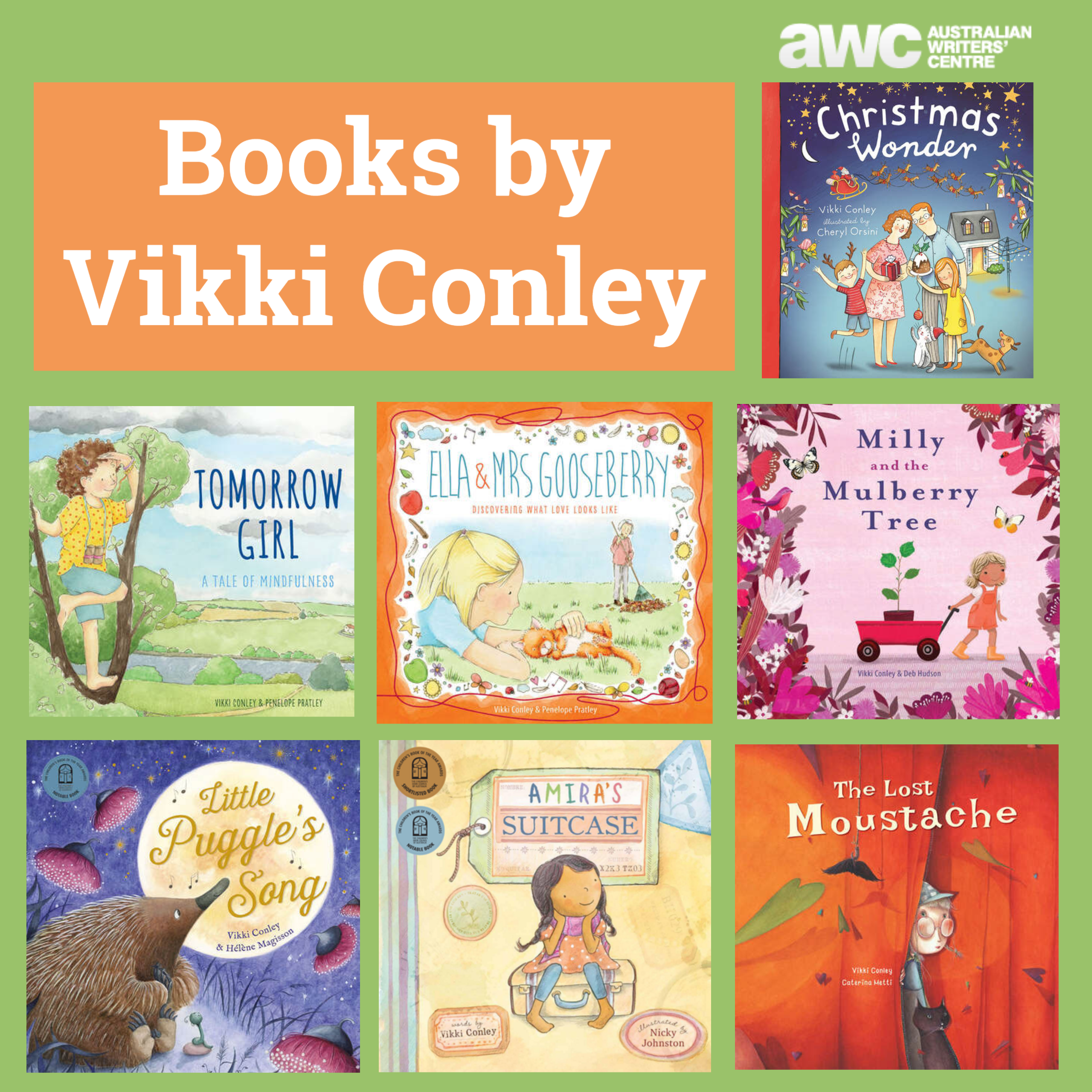 Books by children's author Vikki Conley